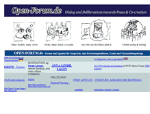 Tablet Screenshot of open-forum.de